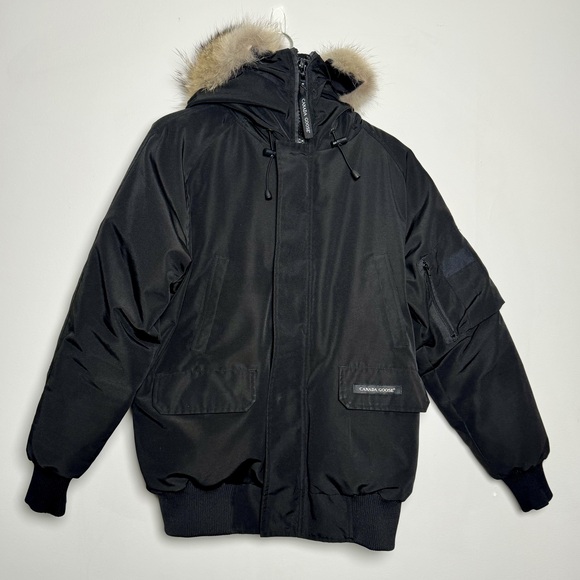 Canada Goose Men's Chilliwack Bomber Jacket in Black Sz M - Picture 3 of 16